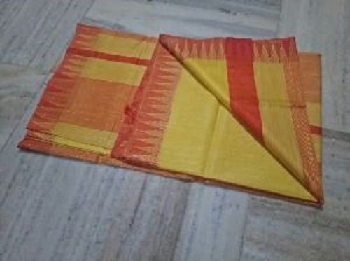 Various Colors  Are Available Party Wear Semi Silk Saree With Blouse For Women