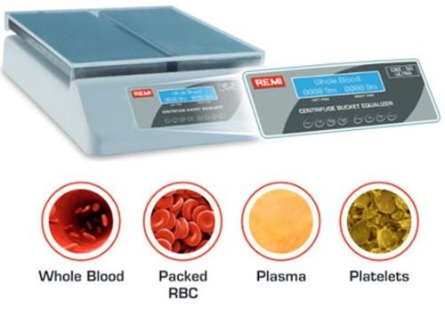 Double Pan Electronic Centrifuge Bucket Corrector - 4-Digit LED Display, 220-240VAC Single Phase | Accurate Dual Weight Sensors, 5 kg Capacity Each, Optimized for Blood Bank Use