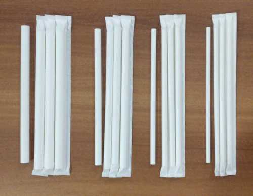 Individually Wrapped Paper Straws Application: Restaurant