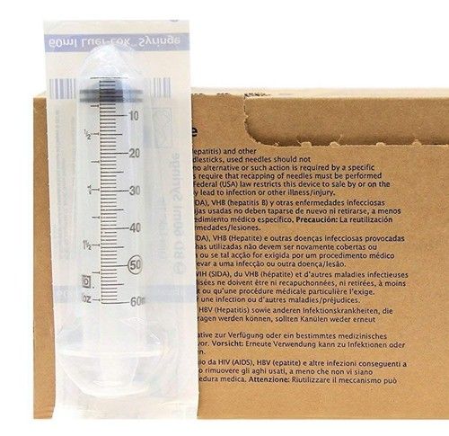 60 Ml Bd Syringe With Leur Lock Tip (box Of 40) Grade: Medical at Best  Price in Mumbai