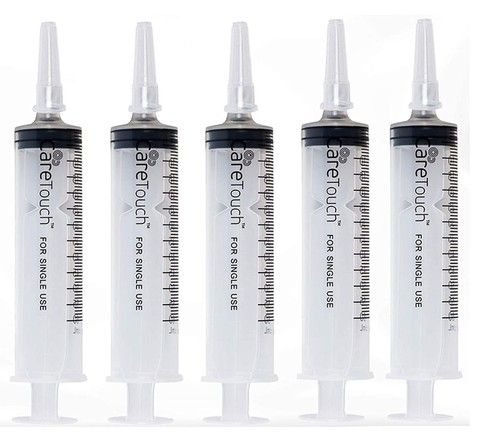 60 Ml Sterile Syringe With Catheter Tip And Covers