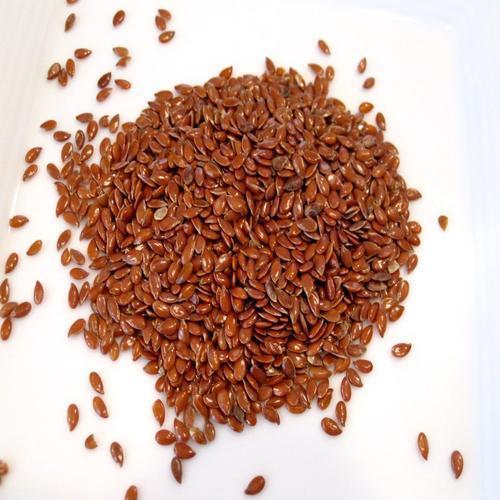 Brown Roasted Flax Seeds