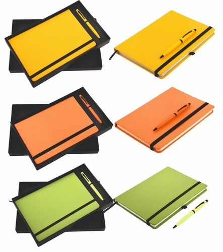 Pen And Diary Combo Set (Colourful) Size: A 5