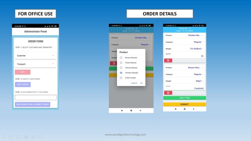 Sales Order Management Mobile Application