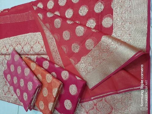 Satin Silk Banarasi Saree