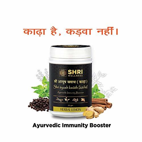 Shri Wellness Ayush Kwath Kadha, Ayurvedic Immunity Booster (50 Gm)