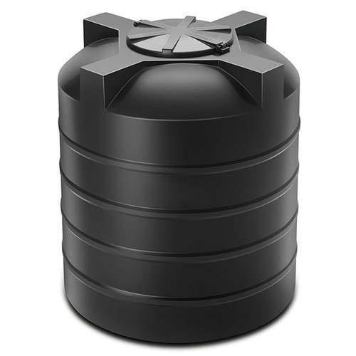 Black Chemical Storage Tank