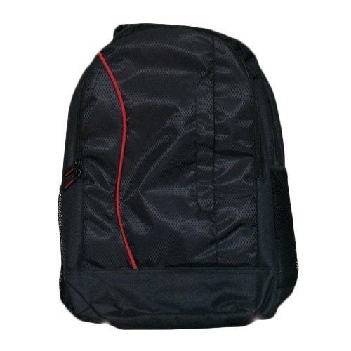Black Polyester Laptop Bag