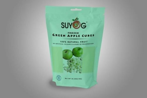 Frozen Green Apple Cubes