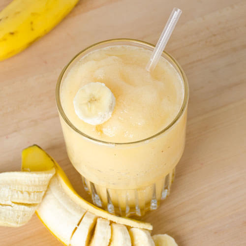 Natural Frozen Banana Pulp