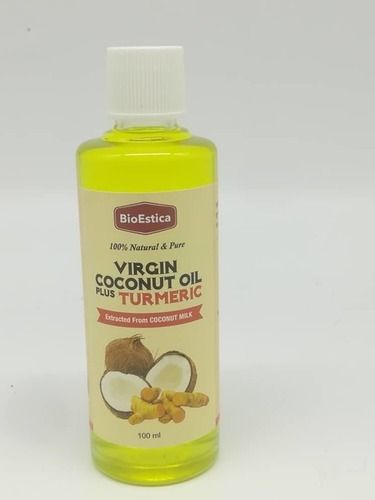 Virgin Coconut Oil Plus Turmeric Extract Application: Taken Orally And Rubbing On Skin