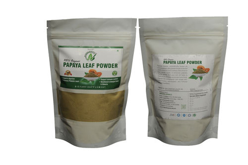 Platlet Enhancer Natural Support Papaya Leaves Powder
