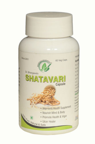 Shatavari Capsule (Menopause & Weakness Ayurvedic Medicine) Age Group: For Adults