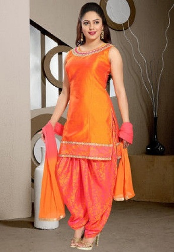 Party Wear Ladies Sleeveless Cotton Salwar Suit, Size: S, M, L, XL, XXL at  Rs 995 in Thane