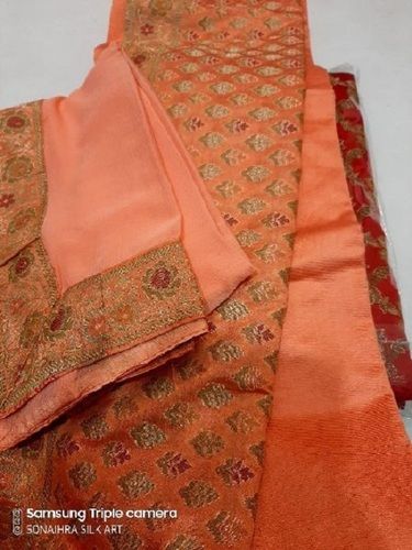 Various Colors Are Available Stylish Banarasi Silk Suit