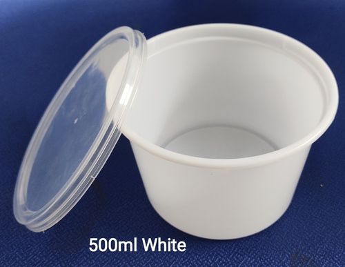 500ML Disposable Round Food Containers