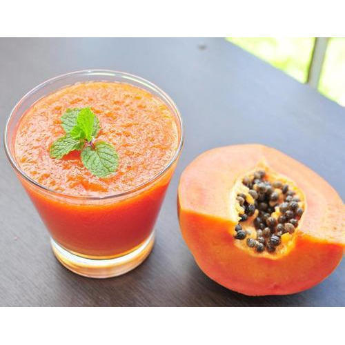 Sweet Taste Papaya Pulp