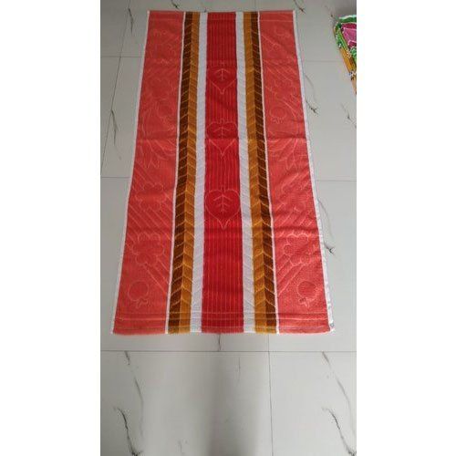 Multicolor Cotton Printed Bath Towel (30X60 Inch)