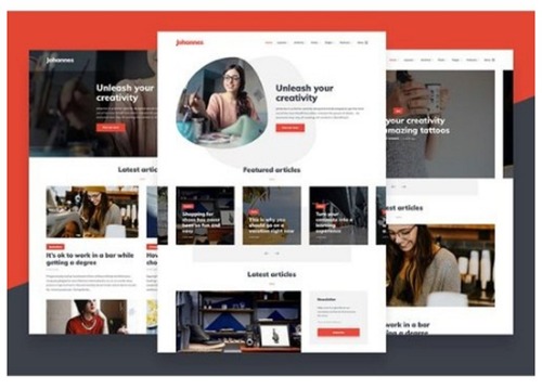 Magazine Blog Design Services