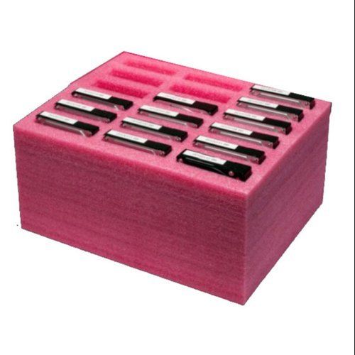  इलेक्ट्रॉनिक्स पैकेजिंग के लिए गुलाबी फोम बॉक्स 