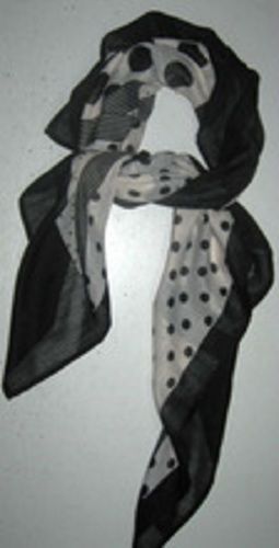 Designer Chiffon Silk Scarf