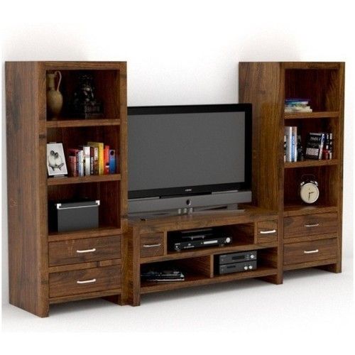 Polished Wooden Tv Unit