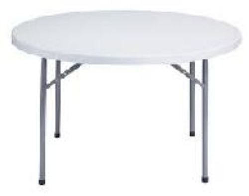 Round Top Plastic Table