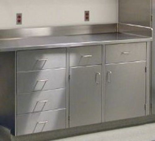 Ddlab Stainless Steel Laboratory Working Bench With Drawers And Cupboards