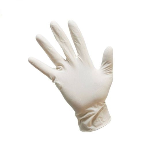 Disposable Latex Hand Gloves - Full Finger, Plain Design | Medical Use, Non-Powdered, Recyclable, Available in Blue, Black, White