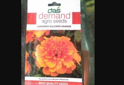 Organic Gulzafri Orange Marigold Seeds