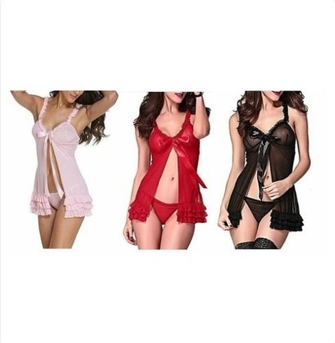 Various Ladies Short Nightwear Babydoll Dress