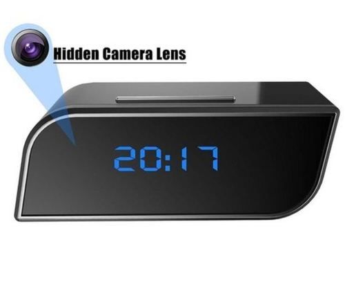 Night Vision Alarm Clock Wifi Spy Camera Application: Outdoor