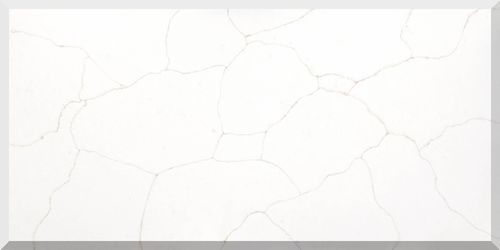 Simran White Calacatta Quartz Stone Slab Solid Surface