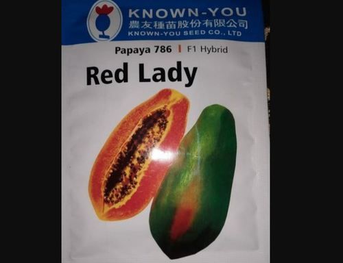 Organic Taiwan Red Lady 786 Hybrid Papaya Seed