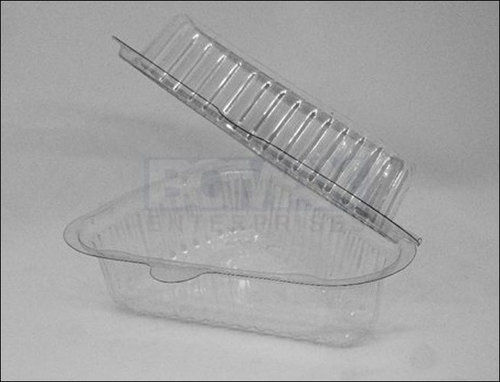 Transparent Triangular Pastry Blister Box