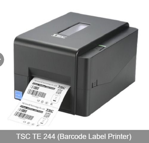 Grey Tsc Te 244 Barcode Label Printer