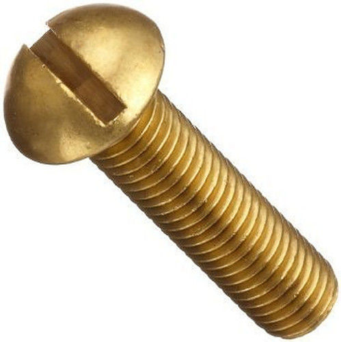 Polished Brass Machine Screw