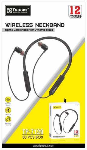 Tp Troops Tp 7129 Wireless Neckband Earphone