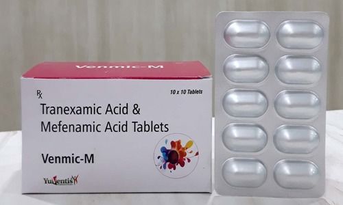 Tranexamic Acid 500 Mg I.P.+ Mefenamic Acid 250 Mg I.P. Tablet Application: Automobile