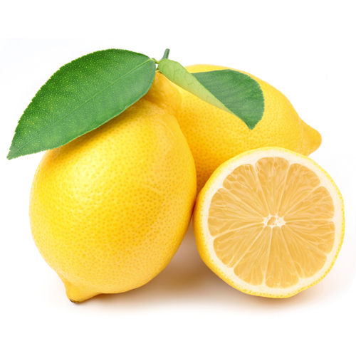 Round Healthy And Natural Fresh Lemon