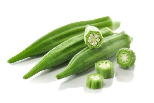 Round Healthy And Natural Fresh Okra