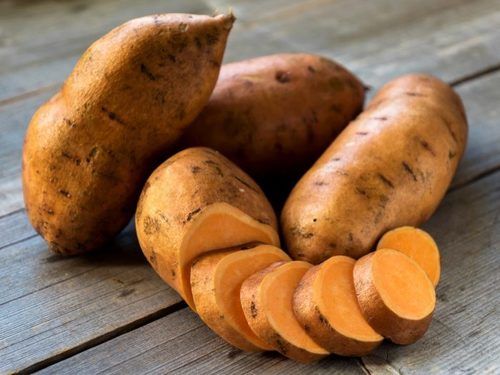 Healthy and Natural Fresh Sweet Potato