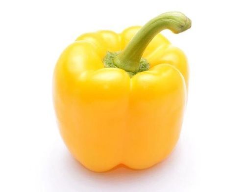 Organic Fresh Yellow Capsicum - 100% Maturity, Jute Sack Packaging | Very Good Quality, No Preservatives, Natural Taste, Non Harmful