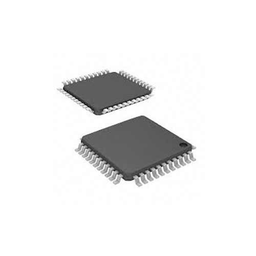 Black Microchip Integrated Circuit