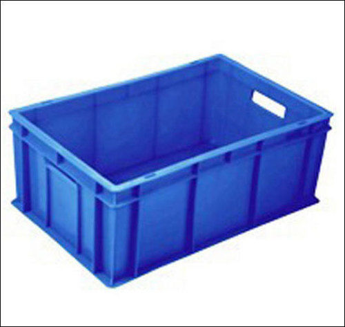 Rectangular Polypropylene Blue Crate