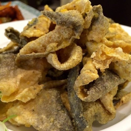 Fried Fish Skin (Crispy Fish Skin)