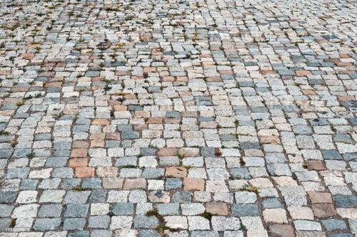 Granite Natural Multi Colored Cobblestone