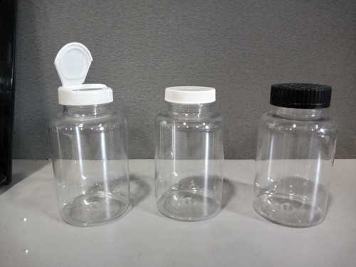 Pet Plastic Wide Mouth Packer Bottles