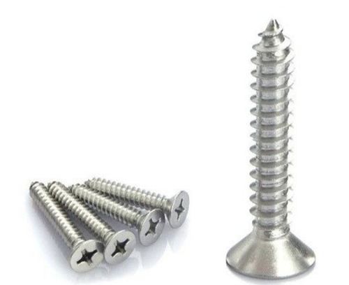 Csk Philips Zinc Plated Carbon Steel Self Tapping Screws