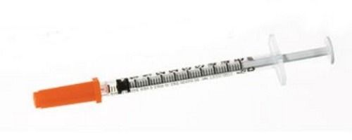 BD Ultra-Fine U-100 Insulin Syringe 30G x 12-7/10mm Needle Length, 1/2cc  Volume 10 Count